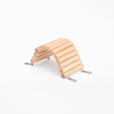Wooden Flexible Climbing Bridge