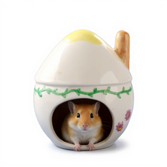 Milk Cottage Ceramic Hideout