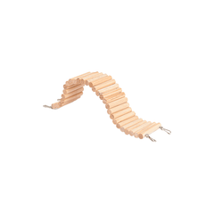 Wooden Flexible Climbing Bridge