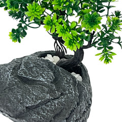 Natural Reptile Hideout Cave with Planting Zone