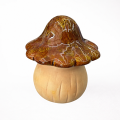 Forest Mushroom Mini Decor for Hamster Enclosures