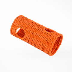 Colorful Paper Rope Hamster Tunnel