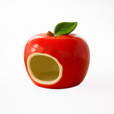 Ceramic Apple Hamster Hideout