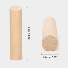 Natural Beech Wood Sticks for Hamster DIY Cage Accessories