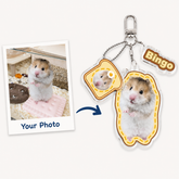 Custom Pet Photo Keychain