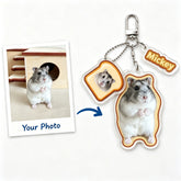 Custom Pet Photo Keychain