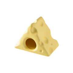 Triangle Cheese Ceramic Hideout
