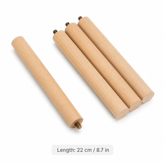Wooden Hamster Platform Legs (Set of 4)