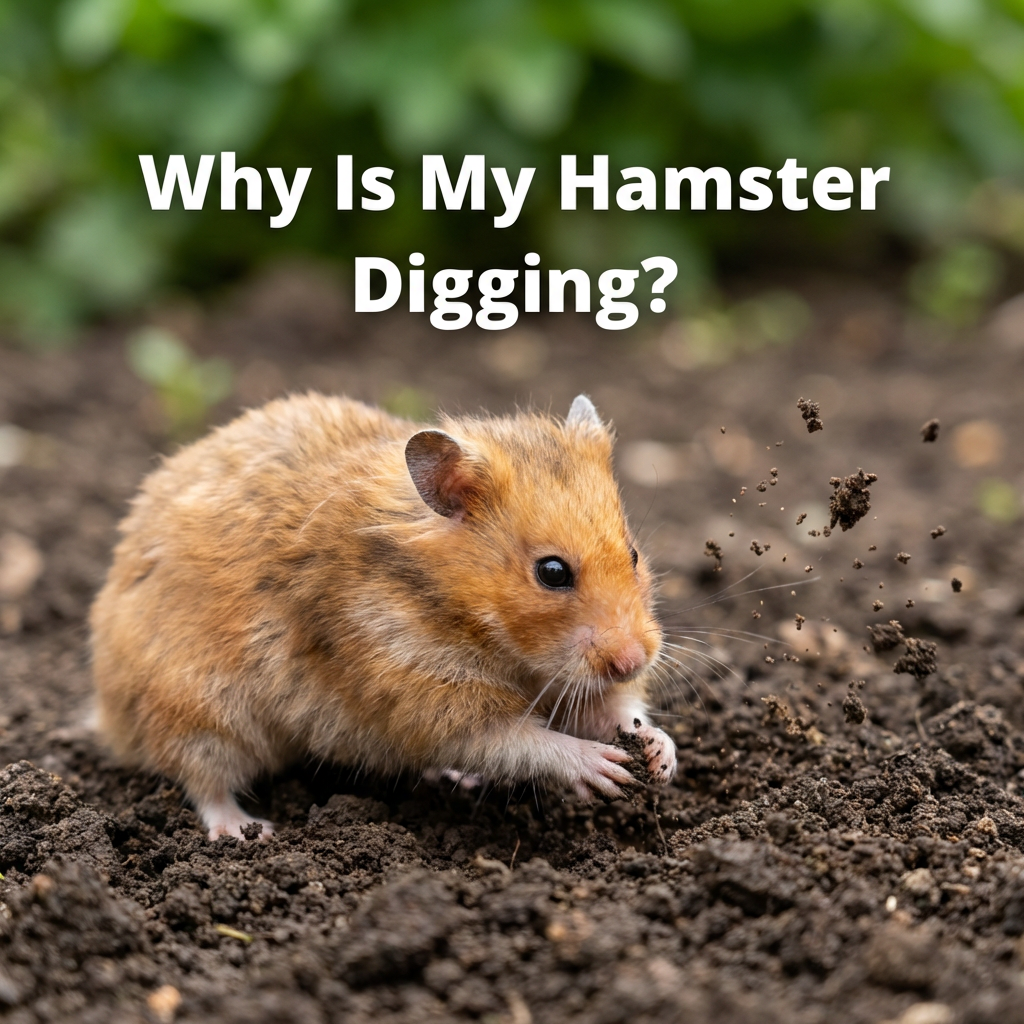 Why Is My Hamster Digging? How a Digging Box Supports Natural Burrowing Behavior