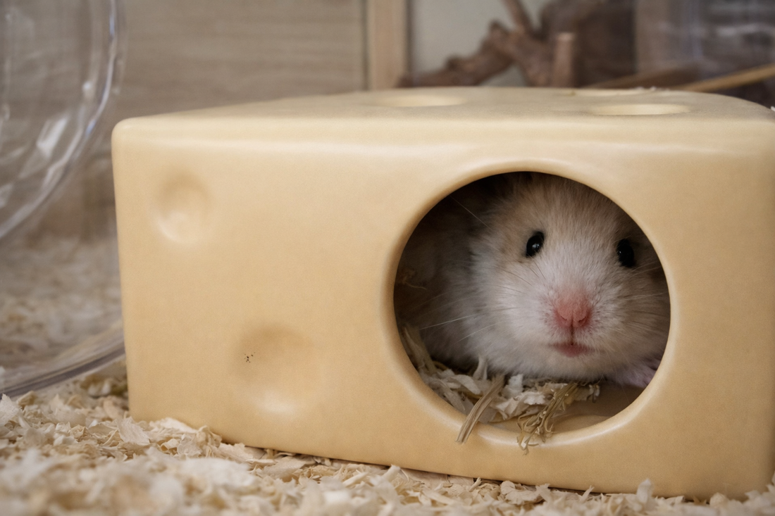 Why Entrance Size Matters for Hamsters