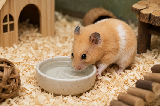 Can Hamsters Drink From a Bowl?