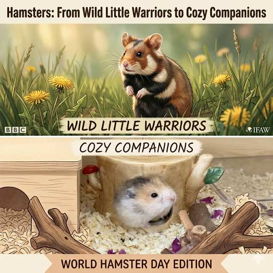Hamsters: From Wild Little Warriors to Cozy Companions