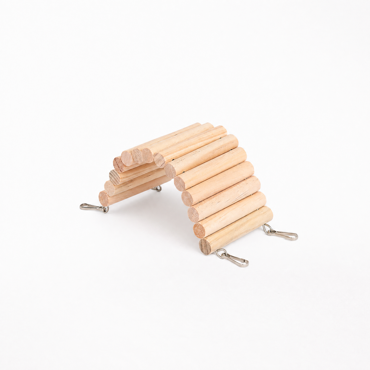 Wooden Flexible Climbing Bridge