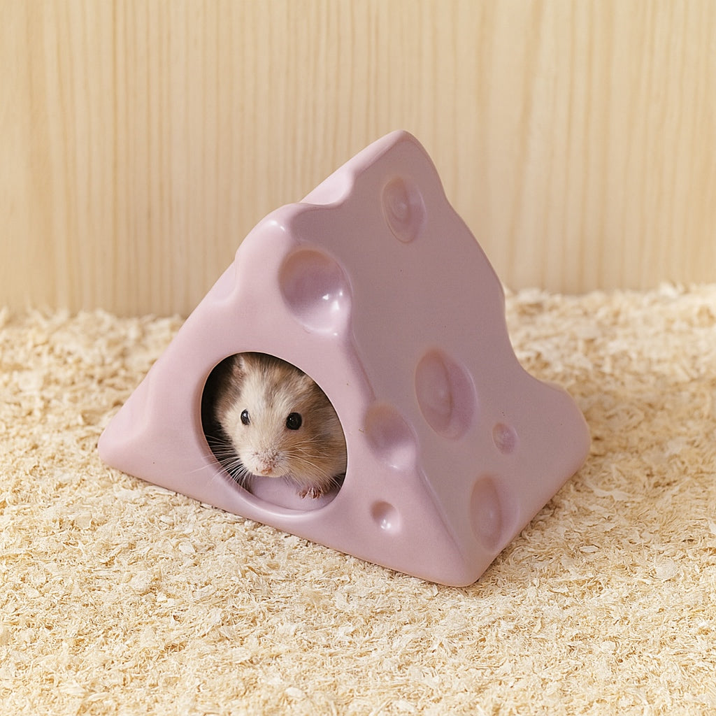 Triangle Cheese Ceramic Hideout