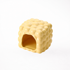 Cheese Cube Ceramic Hideout