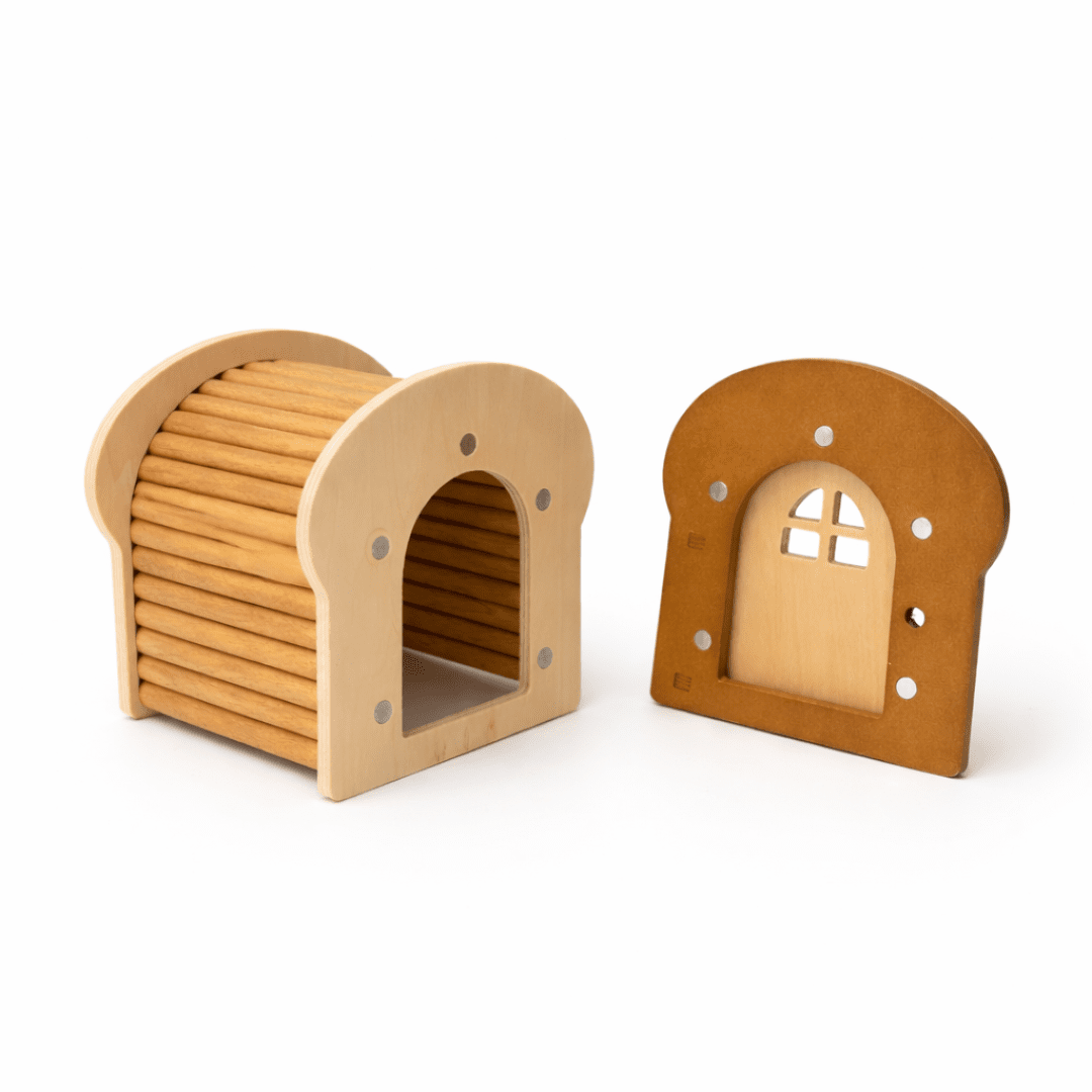 WildPalz Toast Magnetic Peekaboo Hideout