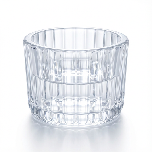 Crystal Clear Glass Food & Water Bowl for Small Pets & Select Reptiles