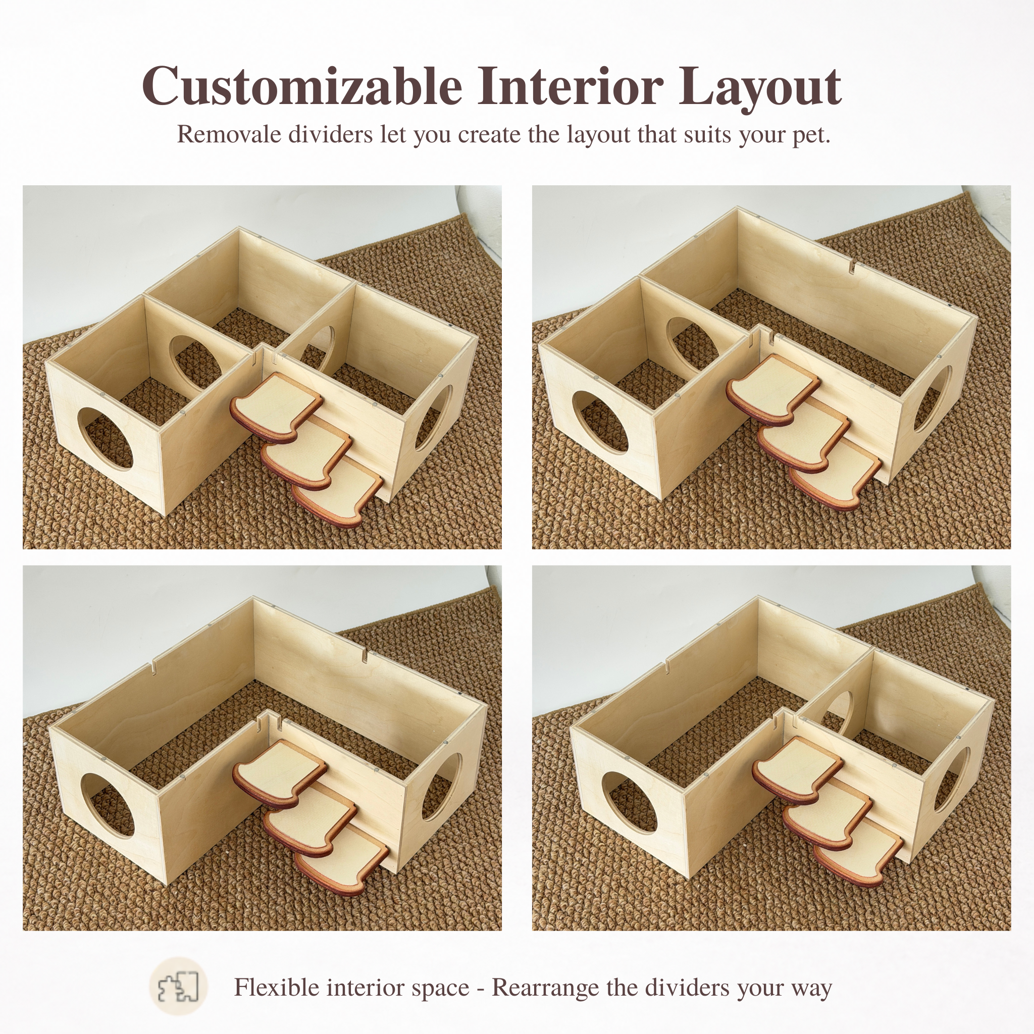 WildPalz Toast Loft - Multi-Chamber Hideout