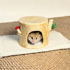Ceramic Tree Stump Hideout