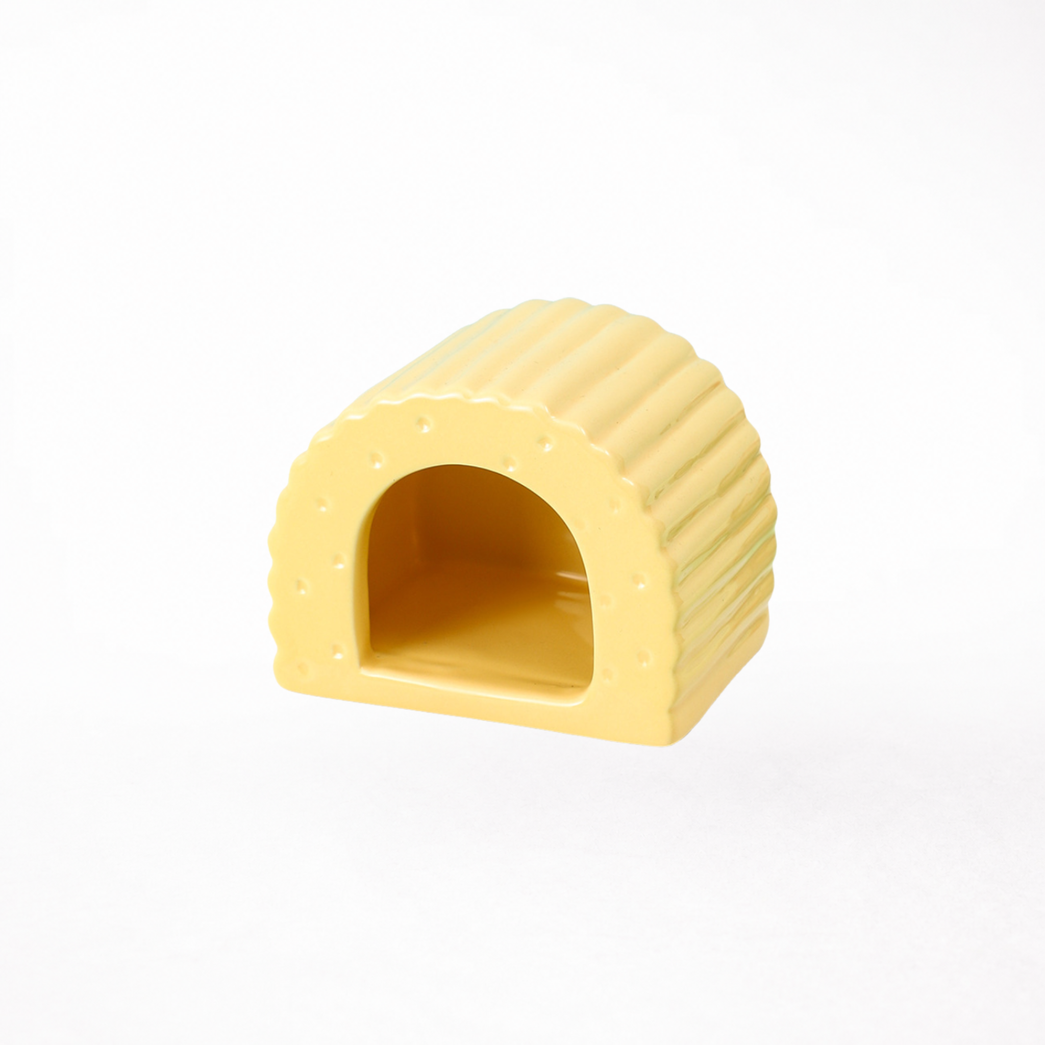 Cheese Cube Ceramic Hideout