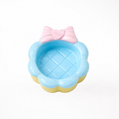 Waffle Ice Cream Hamster Food & Water Bowl