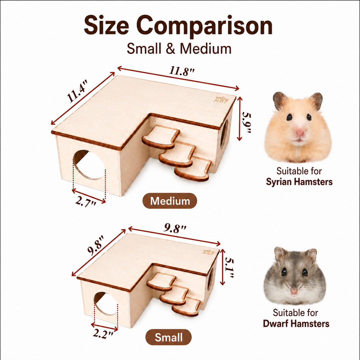 WildPalz Toast Loft - Multi-Chamber Hideout