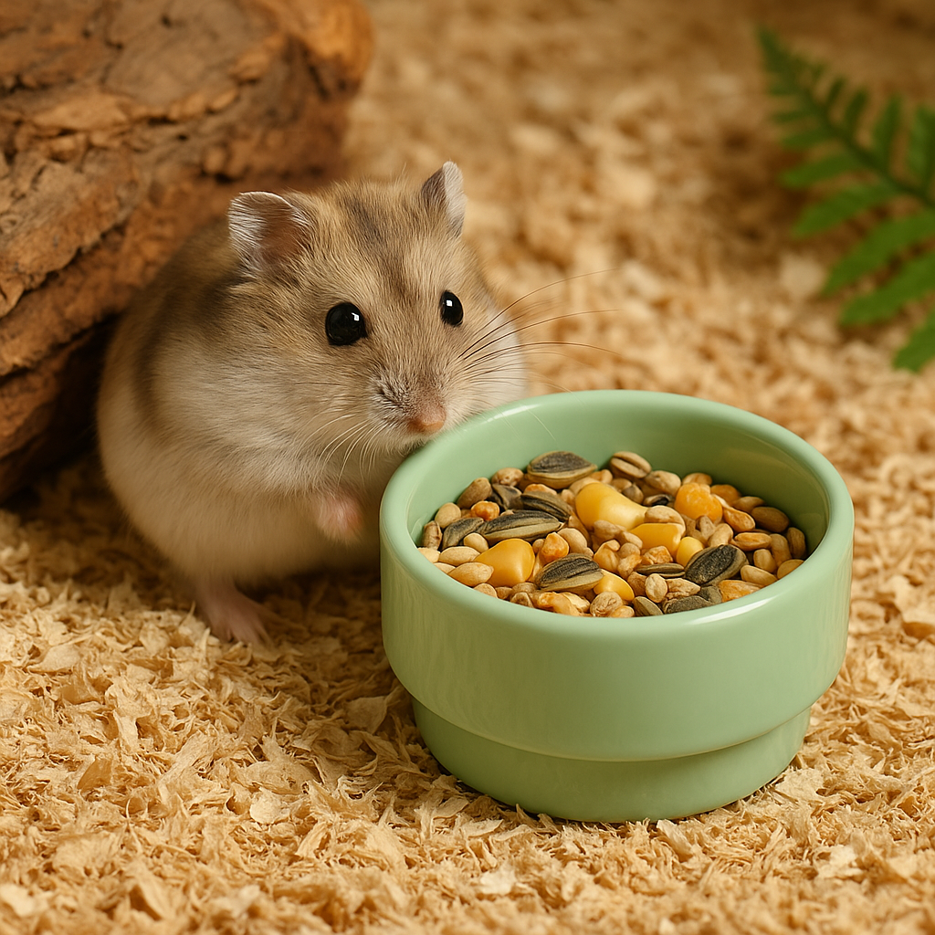 Mini Ceramic Hamster Bowl – 5.1 oz（150ml）