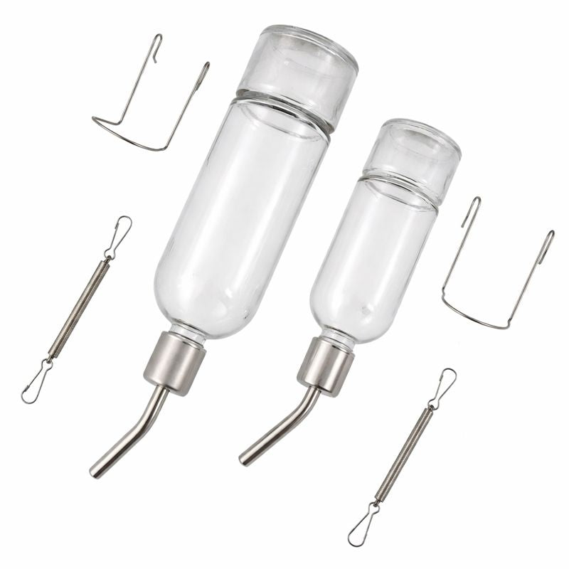 Glass Water Bottle For Small Pets