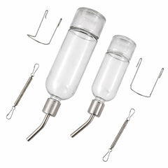 Glass Water Bottle For Small Pets