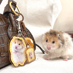 Custom Pet Photo Keychain