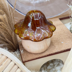Forest Mushroom Mini Decor for Hamster Enclosures