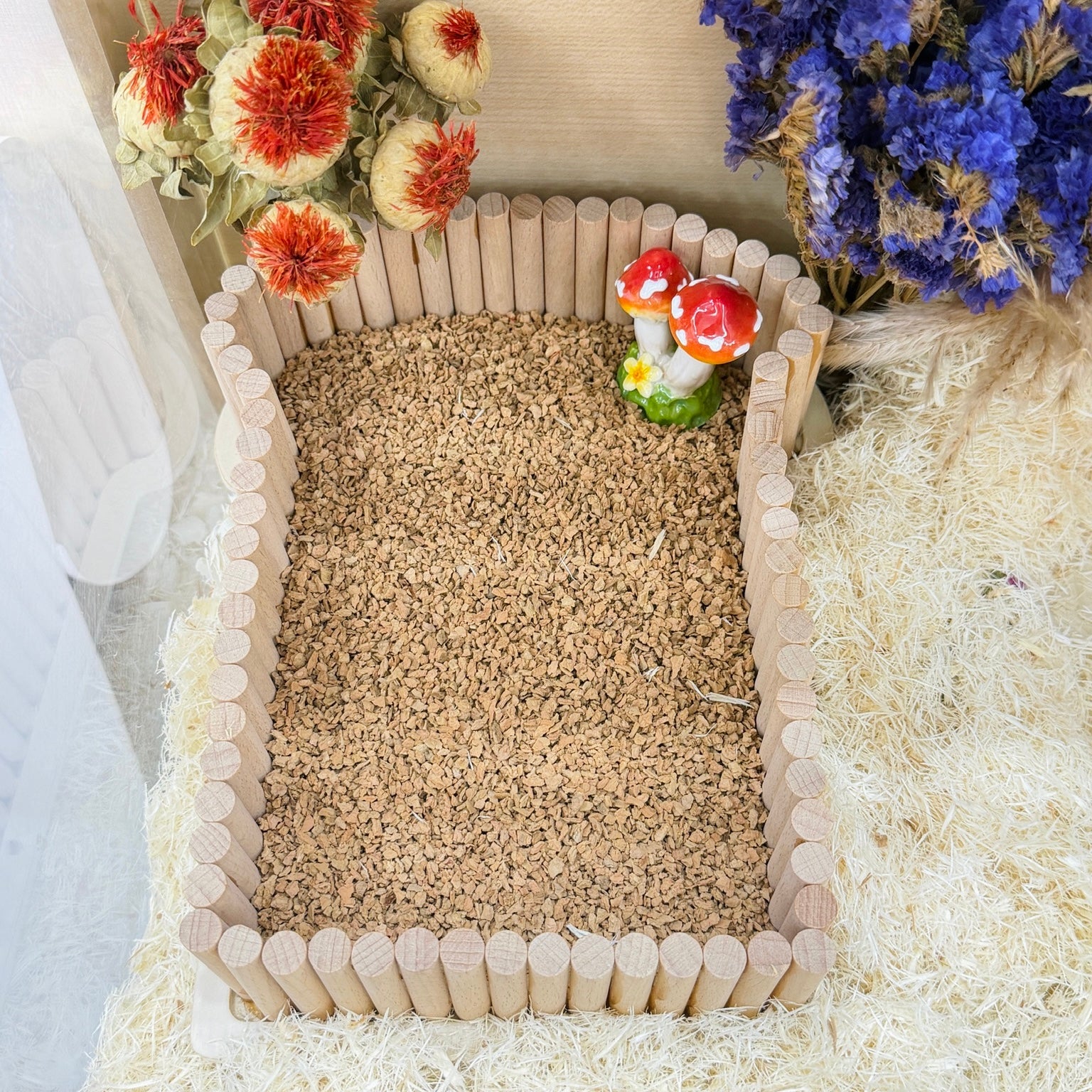 Wooden Hamster Sand Bath & Dig Box – DIY Kit or Finished