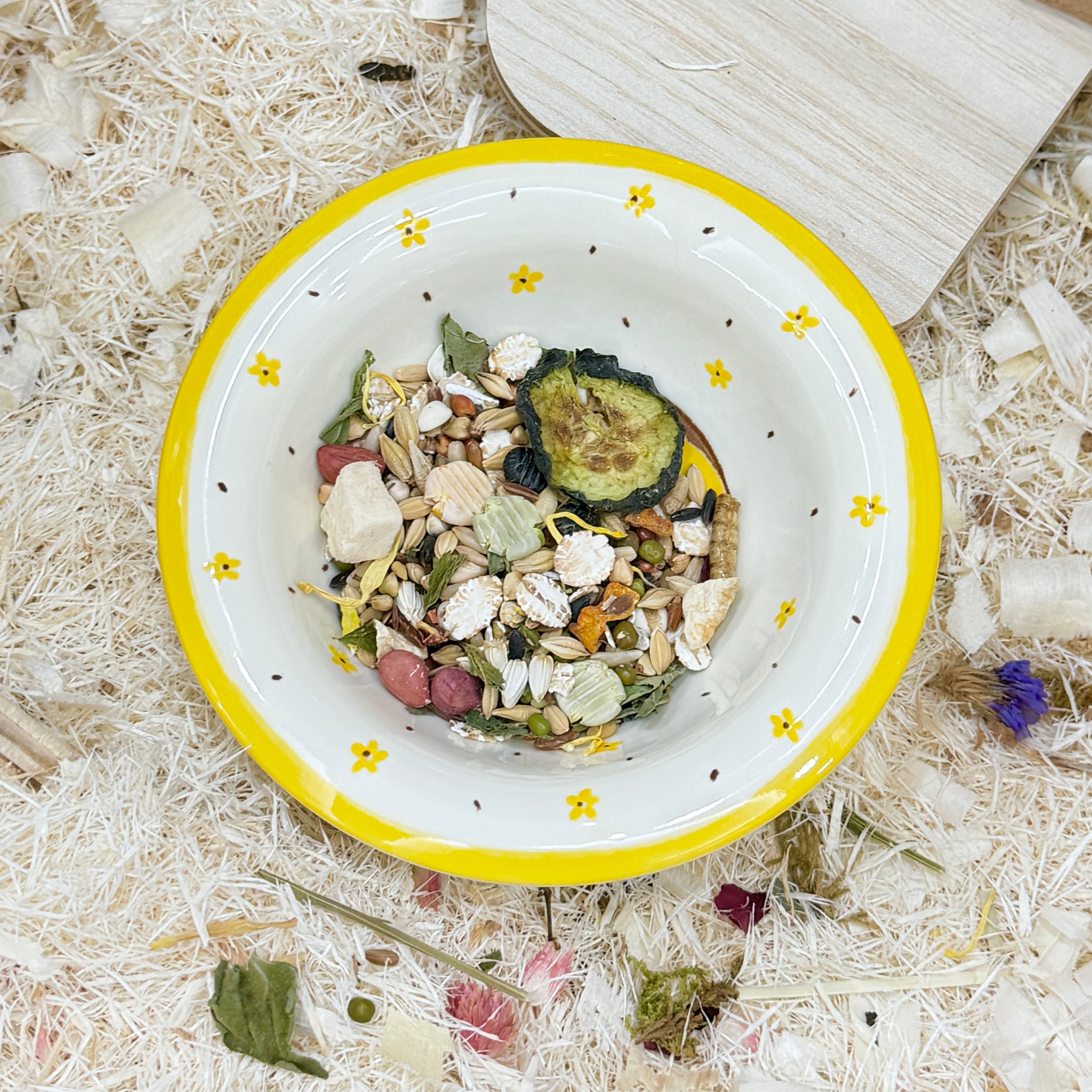 Cute ceramic food bowl with Donut & Cake designs.