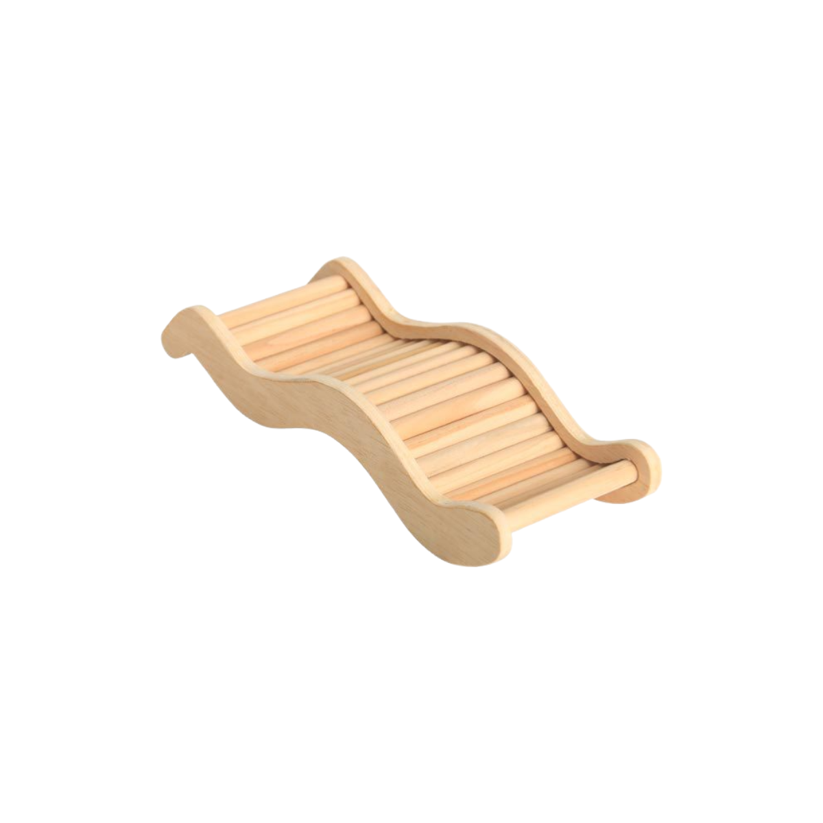 Wooden Wave Climbing Ladder