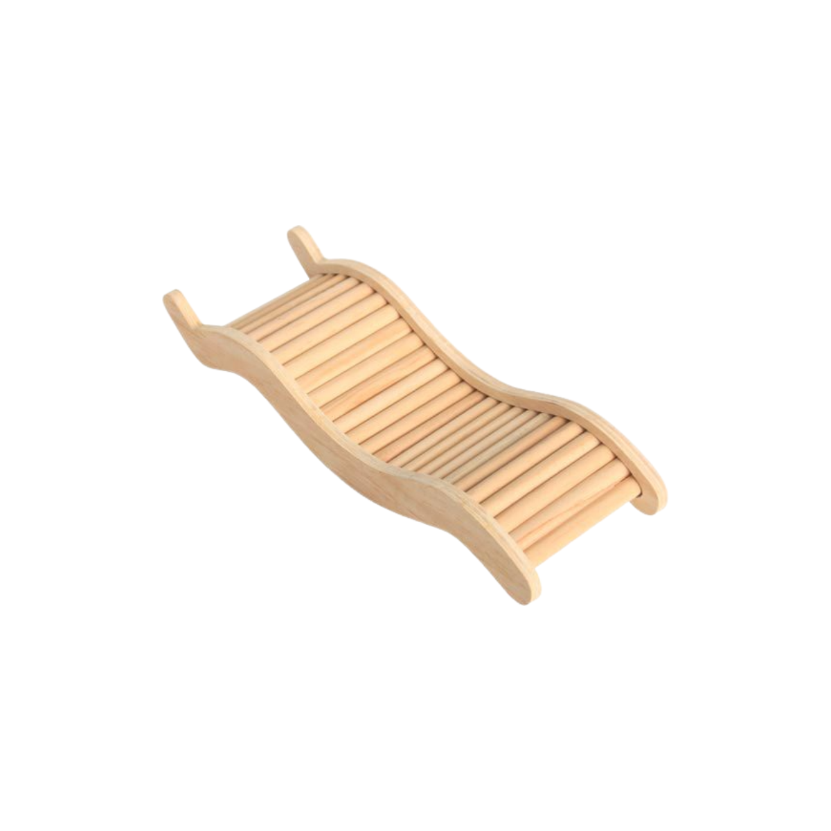 Wooden Wave Climbing Ladder