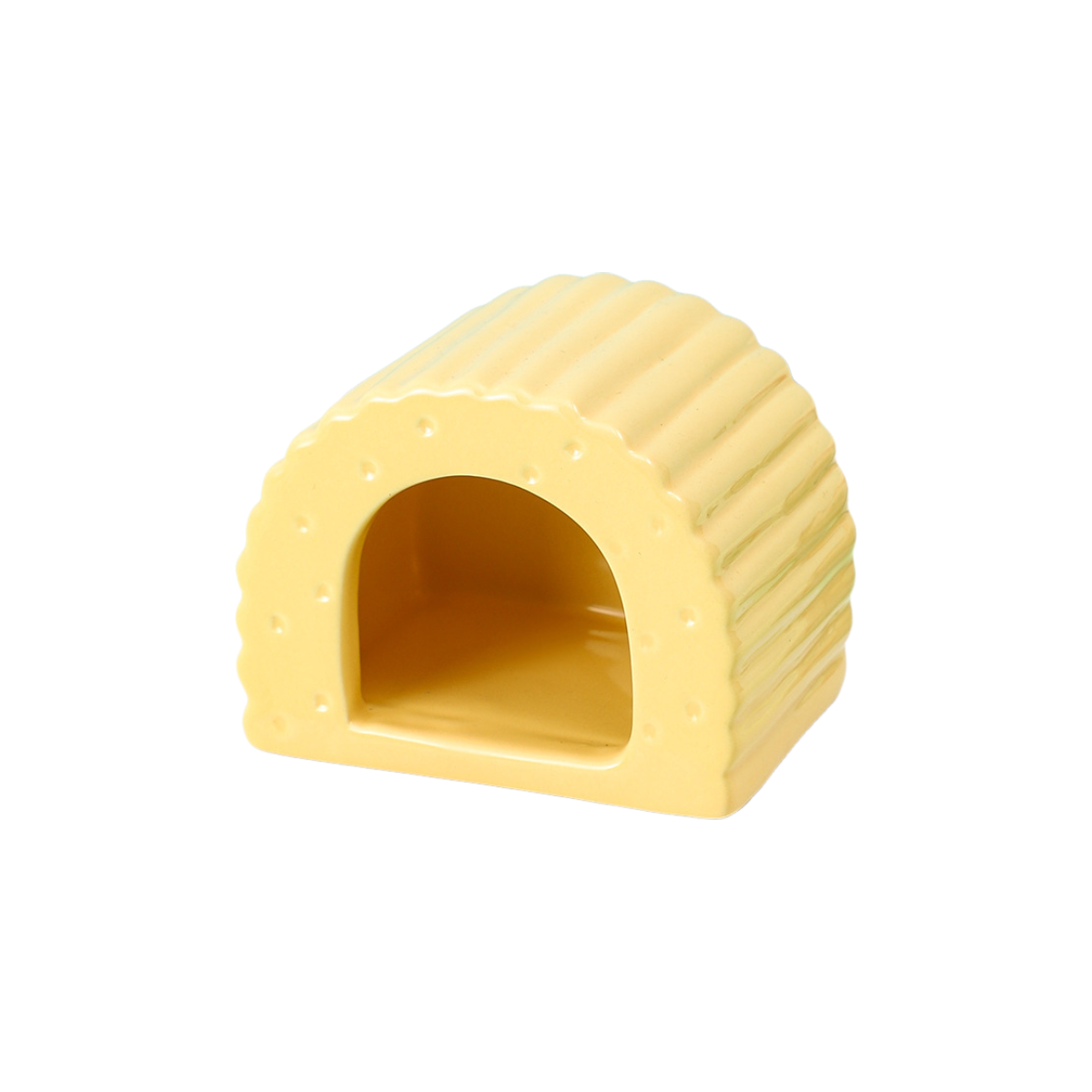 Cheese Cube Ceramic Hideout