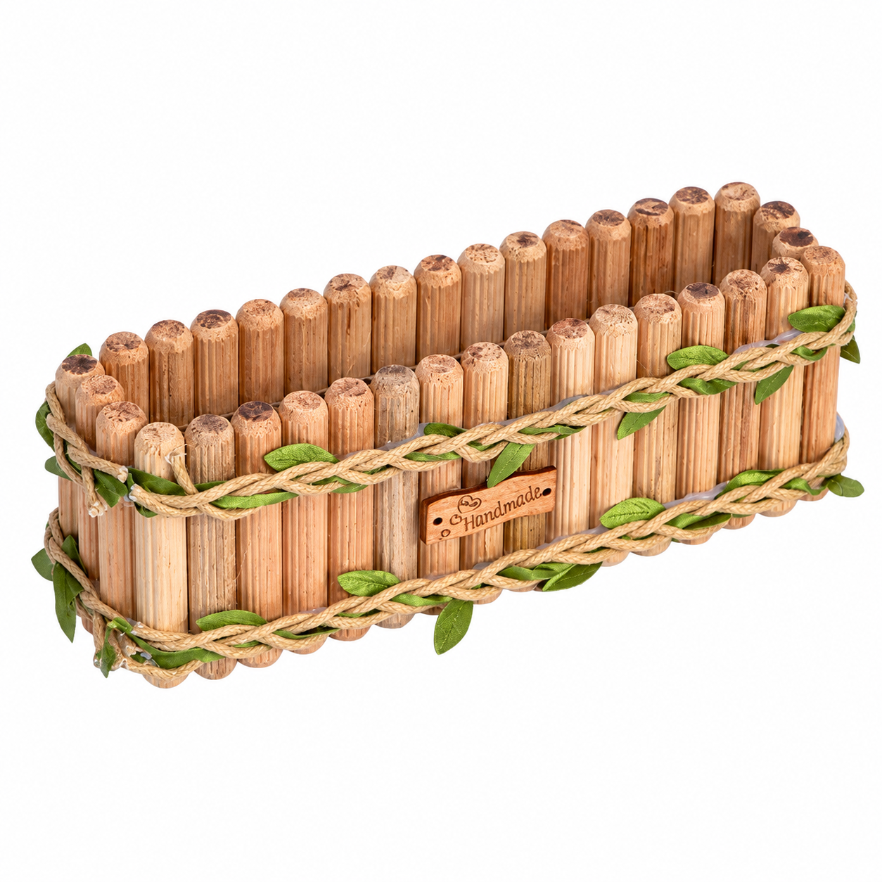 Natural Wooden Foraging & Spray Holder for Hamsters