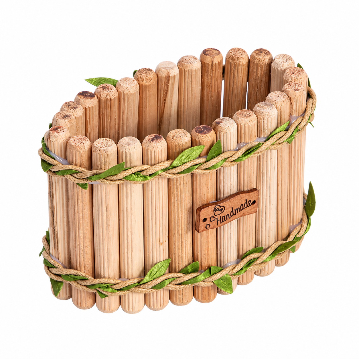 Natural Wooden Foraging & Spray Holder for Hamsters